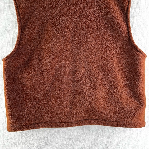 Outback Trading Company Summit Vest Mens XL Brown Fleece Sherpa Lined Western - Picture 14 of 16